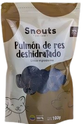 Pulmón de Res Deshidratado para Perros y Gatos